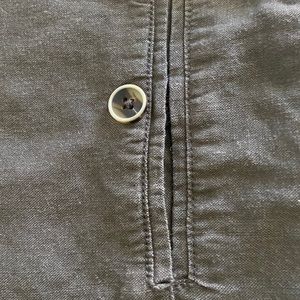 Linen blend loose fitting capris